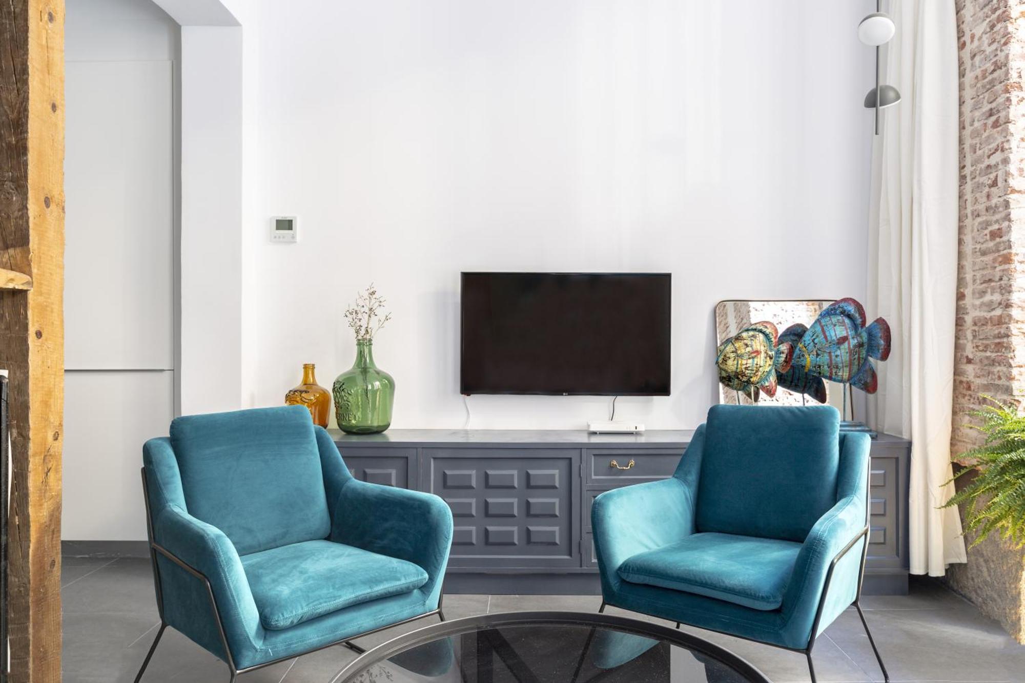 Apt Centrico Y Tranquilo De 2 Hab Madrid Exteriér fotografie