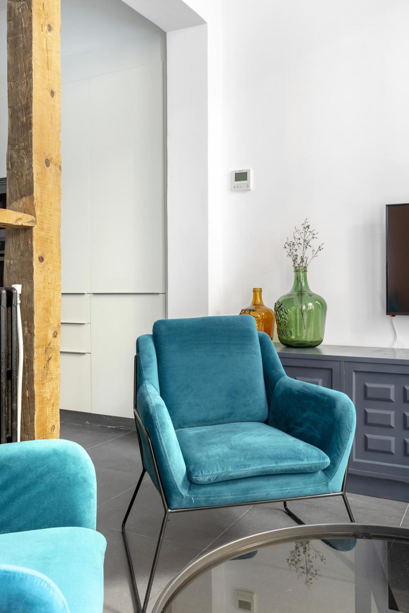 Apt Centrico Y Tranquilo De 2 Hab Madrid Exteriér fotografie