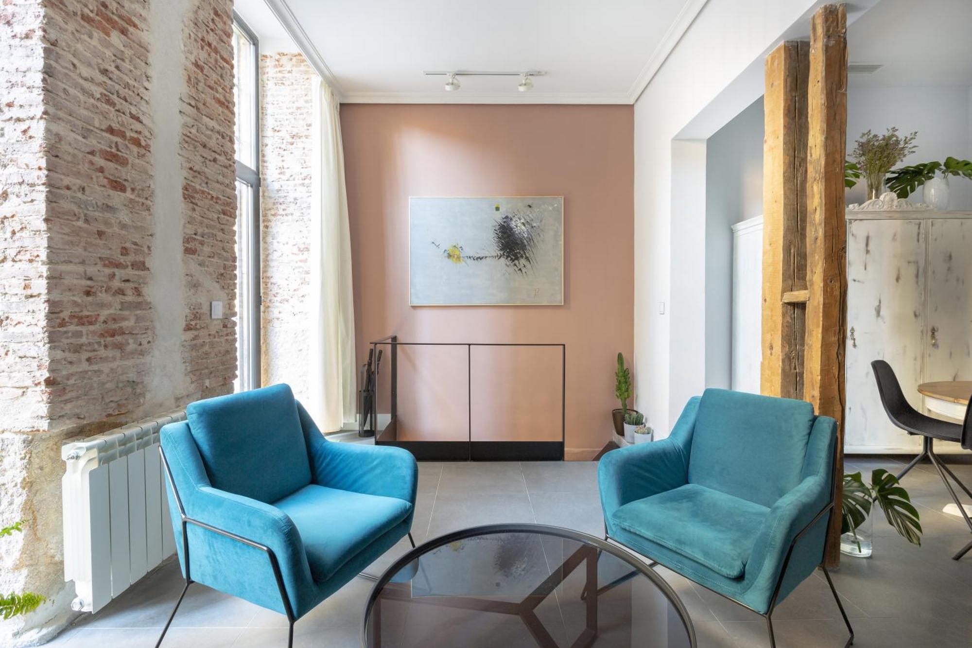 Apt Centrico Y Tranquilo De 2 Hab Madrid Exteriér fotografie